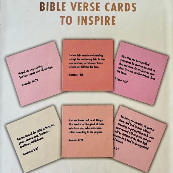 Inspirational Scripture Card Set with Stand - Picture 4 of 6